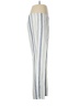 Haris Cotton Stripes Blue Silver Casual Pants Size M - photo 4