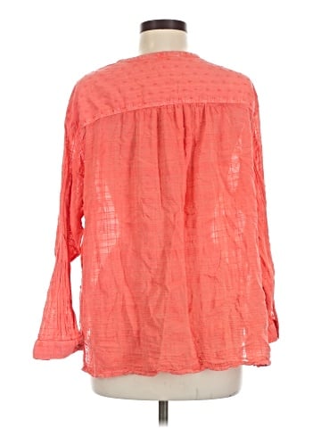 Pilcro by Anthropologie 3/4 Sleeve Blouse (view 2)