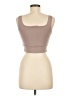 Final Touch Tan Sleeveless Top Size M - photo 2