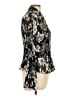 Allison Taylor 100% Polyester Black Long Sleeve Blouse Size L - photo 4