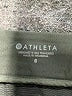 Athleta Solid Black Shorts Size 6 - photo 3