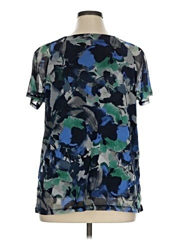 212 Collection Short Sleeve Blouse (view 2)