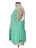 Matilda Jane Green Short Sleeve Blouse Size L - photo 5