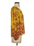 Love 21 Yellow 3/4 Sleeve Blouse Size XS - photo 4