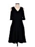 Karen Kane Solid Black Cocktail Dress Size L - photo 1
