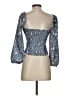 Wilfred Blue 3/4 Sleeve Blouse Size S - photo 2
