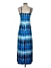 Mixit Tie-dye Blue Casual Dress Size S - photo 2
