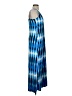 Mixit Tie-dye Blue Casual Dress Size S - photo 4
