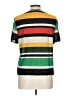 Nine West Stripes Green Short Sleeve T-Shirt Size L - photo 2