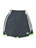 Adidas 100% Polyester Solid Green Athletic Shorts Size 10 - 12 - photo 1