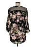 Wishful Park 100% Polyester Floral Black 3/4 Sleeve Blouse Size M - photo 2