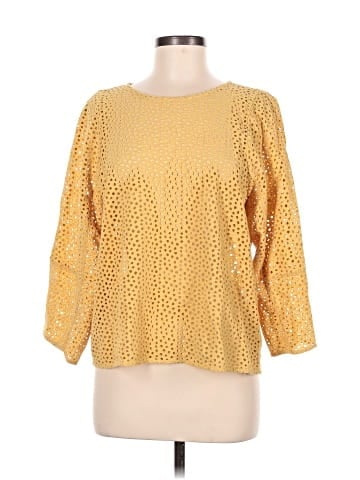 Everlane 3/4 Sleeve Blouse (view 1)