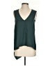 BCBGMAXAZRIA Teal Sleeveless Blouse Size XXS - photo 1