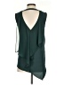 BCBGMAXAZRIA Teal Sleeveless Blouse Size XXS - photo 2