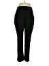 Hue Solid Black Active Pants Size XL - photo 1