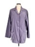 Denim & Co Purple Coat Size 1X - photo 1