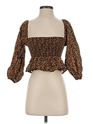Faithfull the Brand 3/4 Sleeve Blouse (view 1)