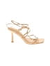 Azalea Wang Gold Sandals Size 8 1/2 - photo 1