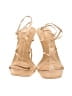 Azalea Wang Gold Sandals Size 8 1/2 - photo 2