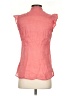 Massimo Dutti Pink Sleeveless Button-Down Shirt Size 40/30 - photo 2