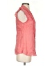 Massimo Dutti Pink Sleeveless Button-Down Shirt Size 40/30 - photo 4