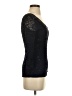 Boston Proper Black 3/4 Sleeve Top Size XXS - photo 4