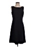 Ellen Tracy Solid Black Casual Dress Size 4 - photo 1