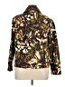 Chico's 100% Cotton Print Brown Jacket Size XL (3) - photo 2