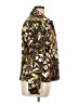 Chico's 100% Cotton Print Brown Jacket Size XL (3) - photo 4