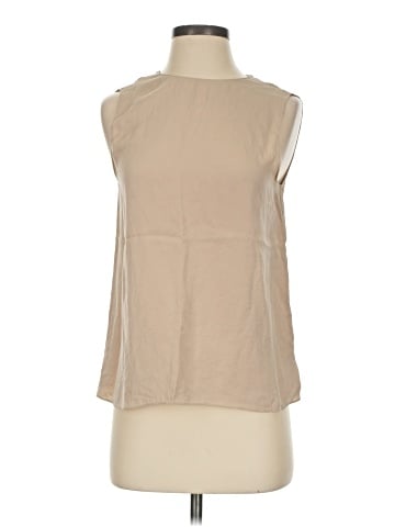 Theory Sleeveless Silk Top (view 1)