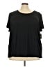 Danskin Now 100% Polyester Black Active T-Shirt Size 4X - photo 1