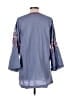 Mud Pie Blue Casual Dress Size L - photo 2