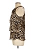 Iz Byer 100% Polyester Gold Sleeveless Blouse Size L - photo 5