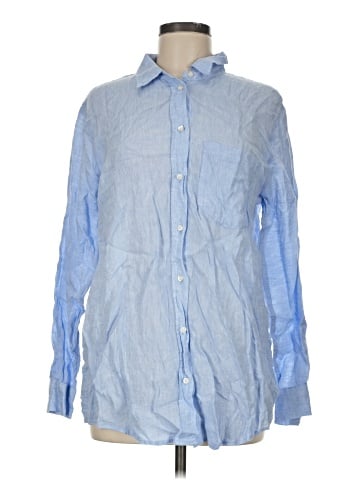 Gap Long Sleeve Button-Down Shirt (view 1)