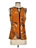 Ivanka Trump Orange Sleeveless Blouse Size S - photo 1