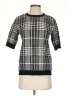 T Tahari Plaid Black Pullover Sweater Size S - photo 1
