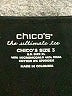 Chico's Black 3/4 Sleeve T-Shirt Size XL - photo 7