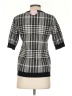 T Tahari Plaid Black Pullover Sweater Size S - photo 2