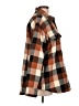 Natural Reflections Plaid Brown Coat Size L - photo 4