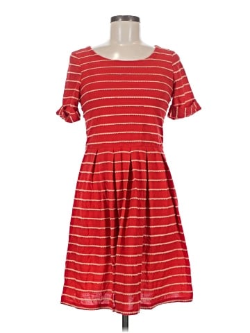 Bordeaux Casual Dress (view 1)