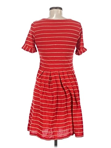 Bordeaux Casual Dress (view 2)