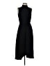 Theory Solid Black Casual Dress Size 2 - photo 1
