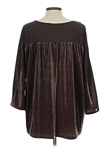Weekend Suzanne Betro 3/4 Sleeve Top (view 2)