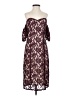 JOA 100% Polyester Burgundy Cocktail Dress Size XS - photo 1