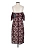 JOA 100% Polyester Burgundy Cocktail Dress Size XS - photo 2