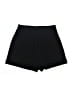 Express 100% Polyester Solid Black Shorts Size 4 - photo 2