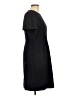 J.Crew 100% Wool Solid Black Casual Dress Size 12 - photo 4