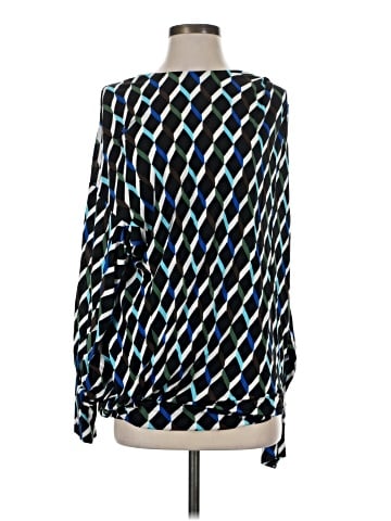 Diane von Furstenberg Long Sleeve Blouse (view 1)