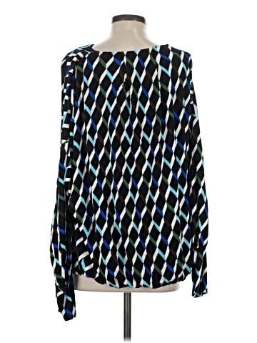 Diane von Furstenberg Long Sleeve Blouse (view 2)