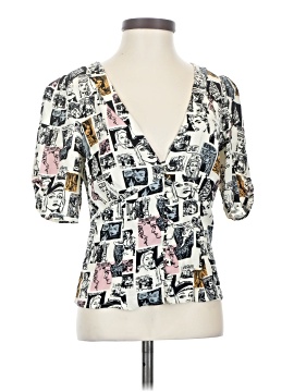 Reformation Short Sleeve Blouse